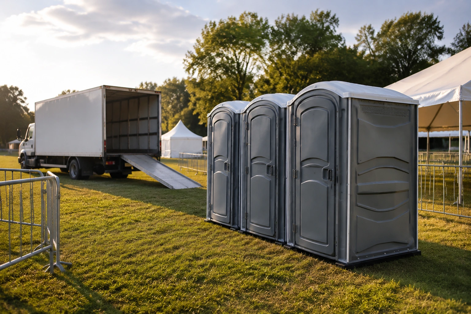 Portable restroom rental planning for Davison, MI